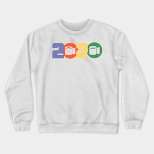 Class of 2020 Toilet Paper Funny Vintage Retro Gifts for Seniors Crewneck Sweatshirt
